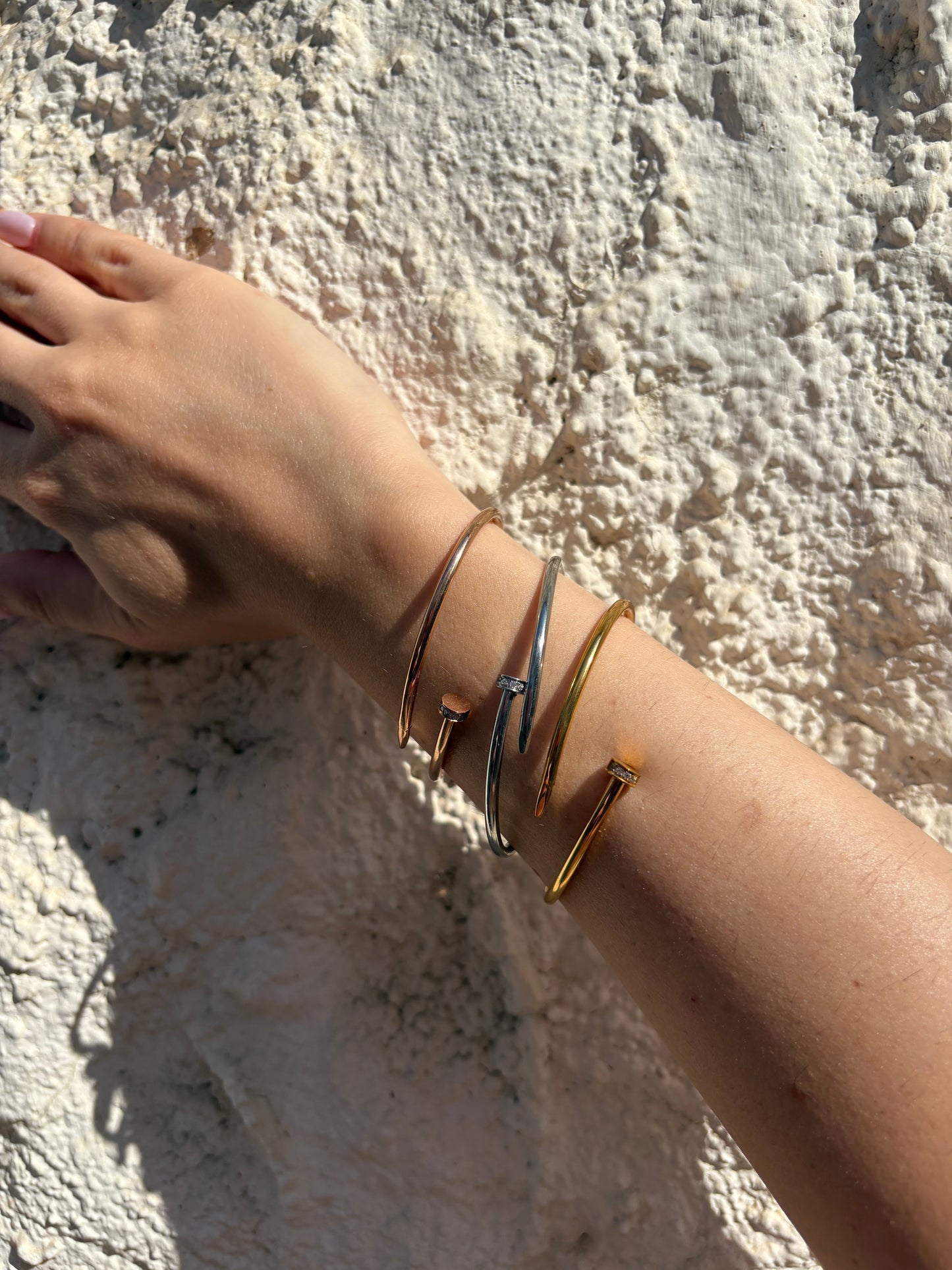 Pack Pulsera Clavo Elastica