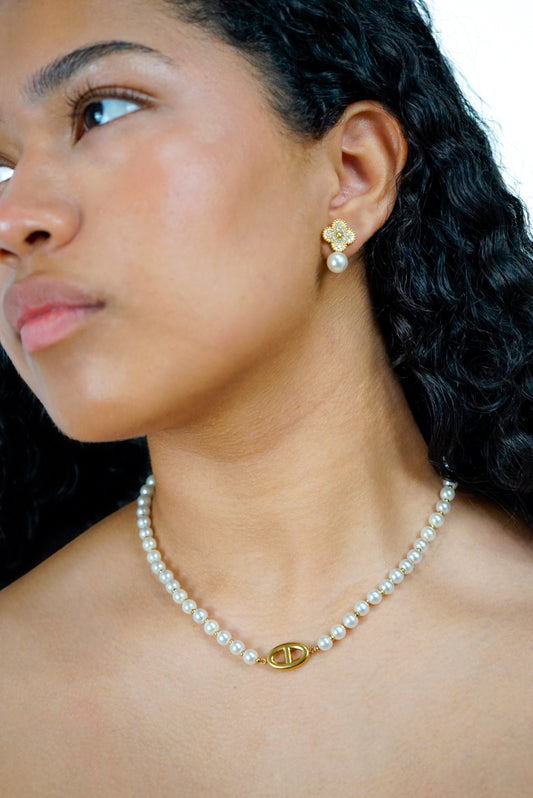 Lola Collar Con Perlas